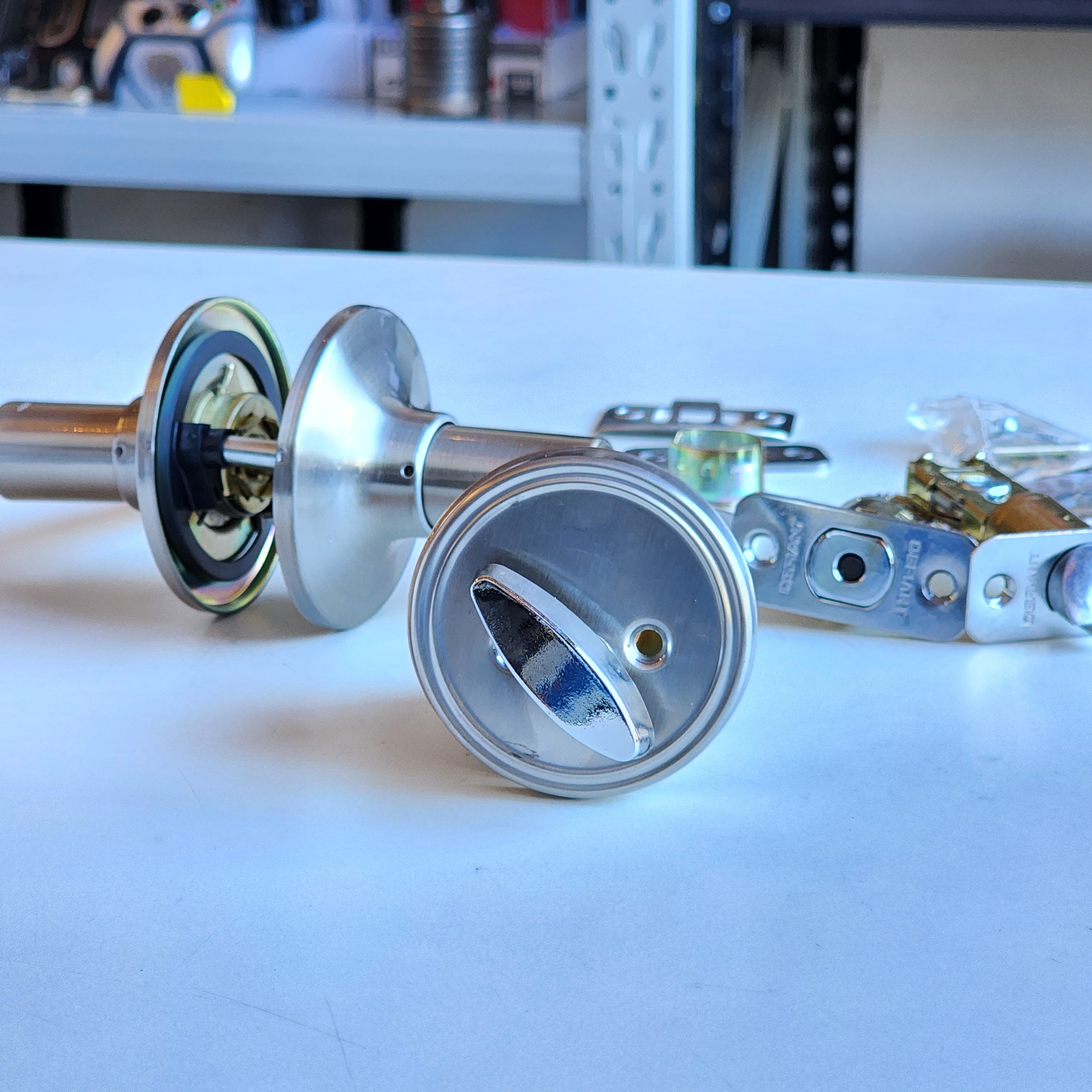 Freedom Satin Nickel Single Cylinder Combo Pack (32MEX2D1B) Freedom Satin Nickel Single Cylinder Combo Pack (32MEX2D1B)